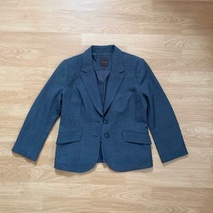 The Limited gray tweed blazer